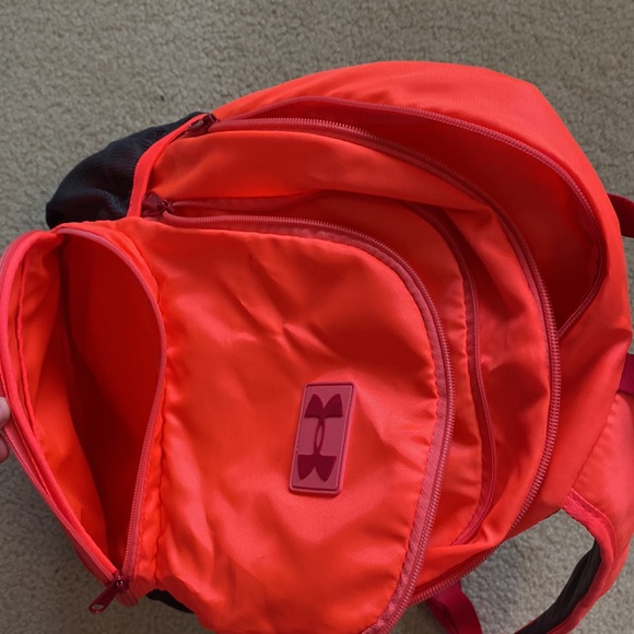 Neon pink under armor back pack. - Picture 5 of 5